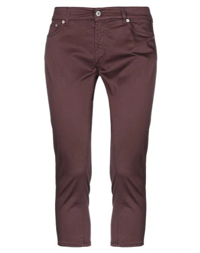Dondup Cropped Pants & Culottes In Cocoa