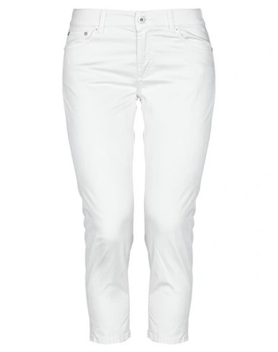 Dondup Cropped Pants & Culottes In Beige