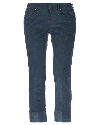 Atelier Notify Casual Pants In Dark Blue