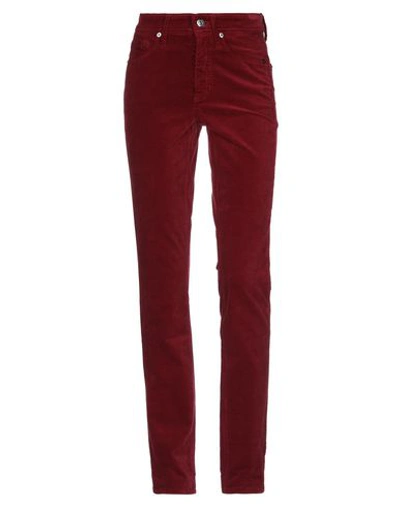 Cambio Casual Pants In Maroon