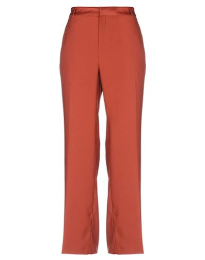 Maison Scotch Casual Pants In Rust