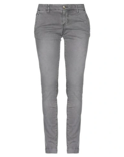 Monocrom Casual Pants In Grey