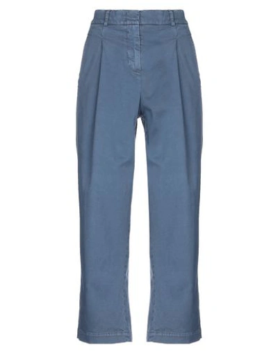 Argonne Casual Pants In Slate Blue