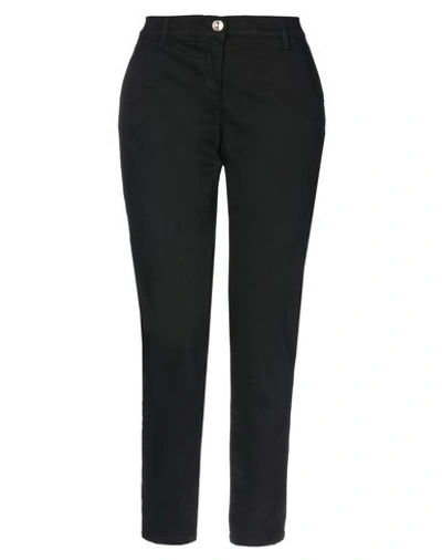 Trussardi Jeans Casual Pants In Black