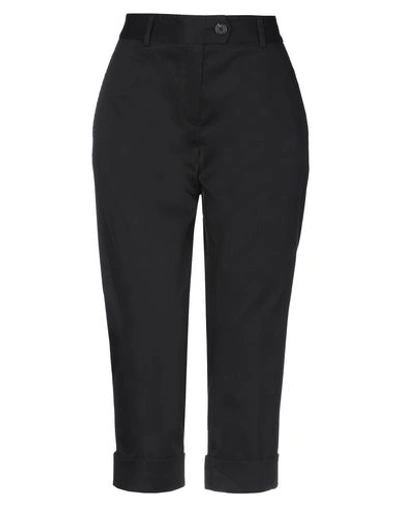 Aquascutum Cropped Pants & Culottes In Black