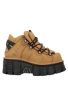 New Rock Sneakers In Camel