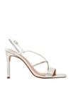 Halston Heritage Sandals In Silver