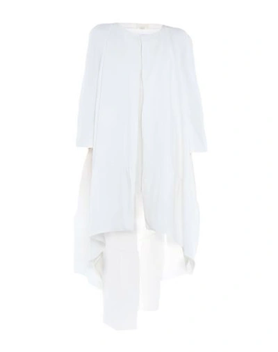 Antonio Berardi Full-length Jacket In Ivory