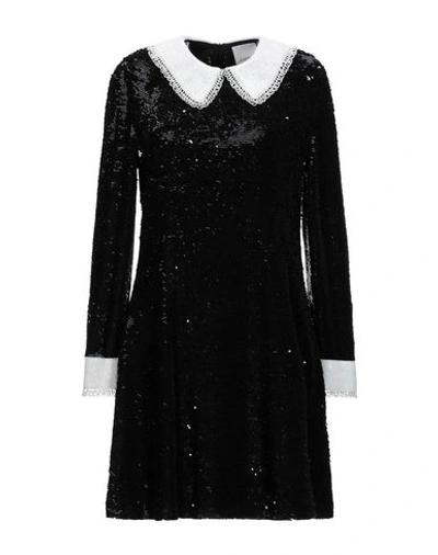 Ashish Short Dress In Black