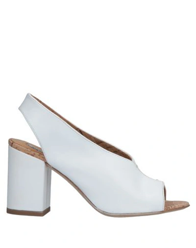 Alberto Fermani Sandals In White