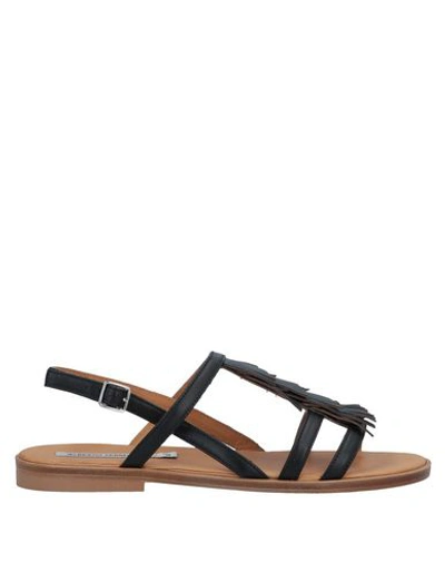 Alberto Fermani Sandals In Black