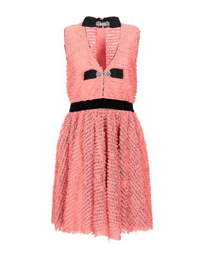 Manoush Short Dress In Coral