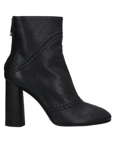 Alberto Fermani Ankle Boot In Black