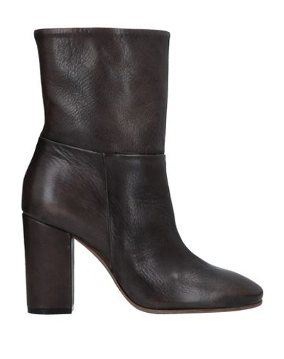 Alberto Fermani Ankle Boot In Steel Grey