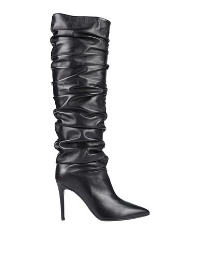 Erika Cavallini Knee Boots In Black