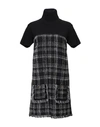 Elisabetta Franchi Short Dress In Black