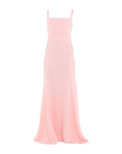 Antonio Berardi Long Dress In Pink