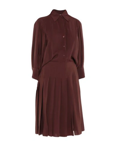 Chloé Formal Dress In Cocoa