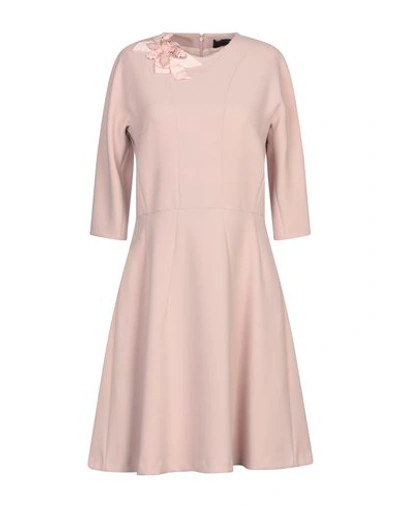 Alessandro Dell'acqua Short Dress In Light Pink