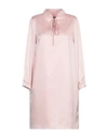 Alessandro Dell'acqua Short Dress In Pale Pink