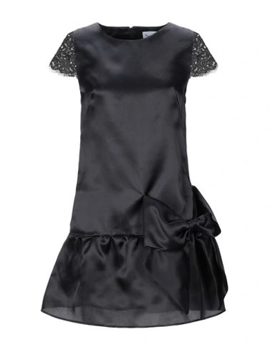 Leitmotiv Short Dress In Black