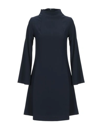 Ottod'ame Short Dresses In Dark Blue
