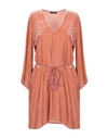 Antonelli Short Dress In Pastel Pink