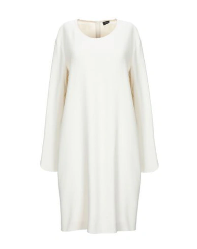 Antonelli Short Dress In White