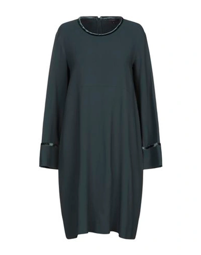 Antonelli Knee-length Dress In Dark Green