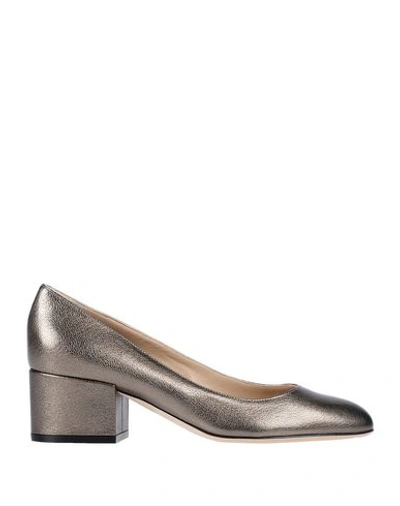 Sergio Rossi Pump In Bronze