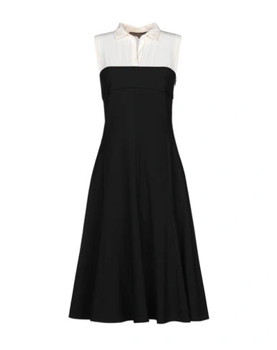 Space Style Concept Knee-length Dress In Black | ModeSens