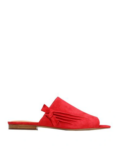 Halston Heritage Sandals In Red