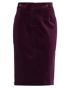 Max Mara Midi Skirts In Purple
