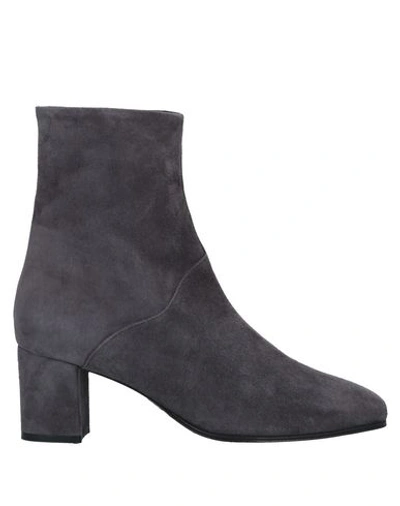 Anne Thomas Ankle Boot In Lead