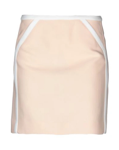 Courrèges Knee Length Skirt In Light Pink