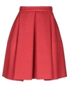 Ermanno Scervino Midi Skirts In Red