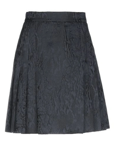 Dolce & Gabbana Mini Skirt In Black
