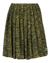 Prada Knee Length Skirt In Yellow