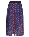 Pinko Midi Skirts In Blue