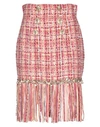 Elisabetta Franchi Mini Skirt In Pink