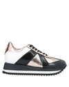 Alexander Smith Sneakers In Copper