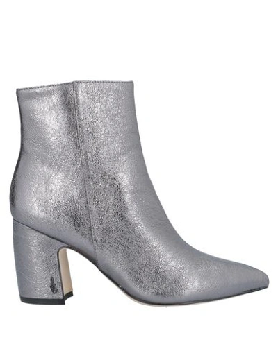 Sam Edelman Ankle Boot In Silver