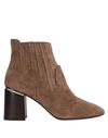 TOD'S TOD'S WOMAN ANKLE BOOTS SAND SIZE 7 SOFT LEATHER