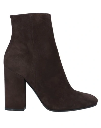 Lerre Ankle Boot In Dark Brown