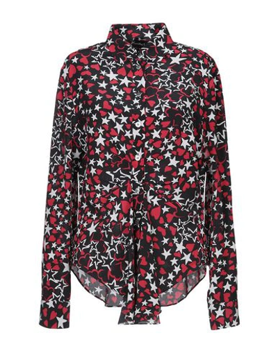 Rossella Jardini Patterned Shirts & Blouses In Black