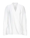 Givenchy Surplice Blouse In White
