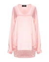 DSQUARED2 DSQUARED2 WOMAN TOP PINK SIZE 4 SILK,38838577BO 3