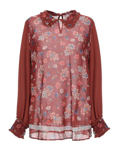 Blugirl Folies Blouse In Red