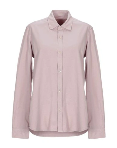 Circolo 1901 Solid Color Shirts & Blouses In Light Brown