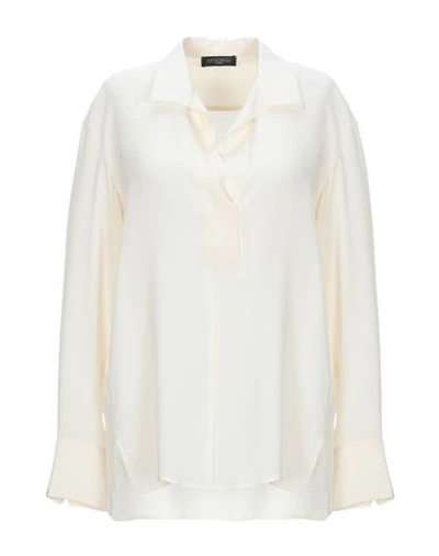 Antonelli Silk Shirts & Blouses In Ivory